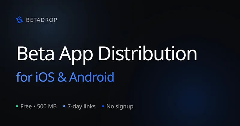 BetaDrop.app screenshot 2