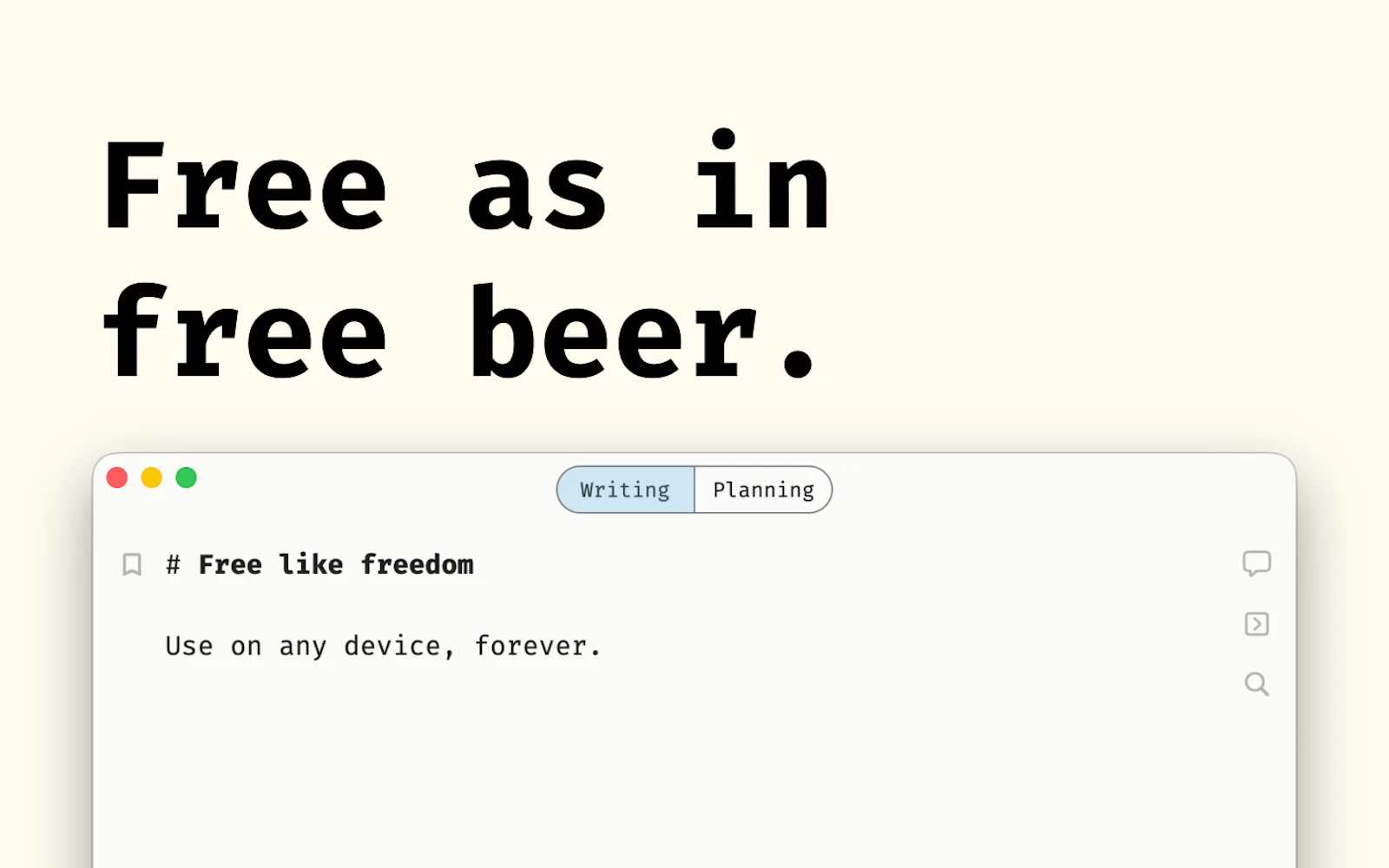 Epilogue. Write novels, scripts & poetry screenshot 5