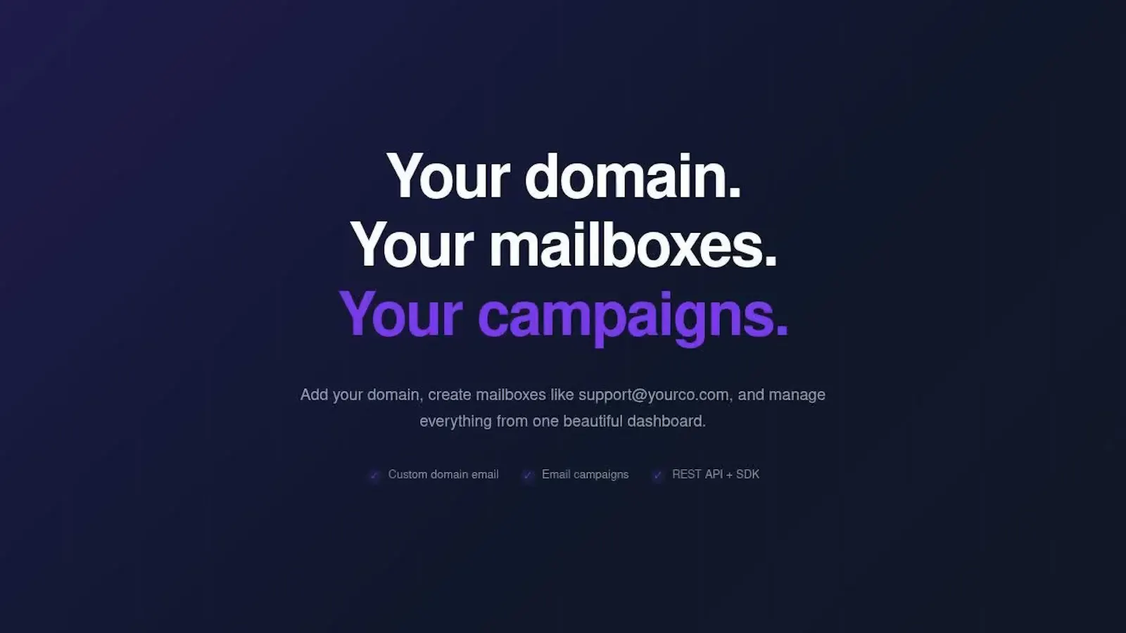 Mailmark screenshot 1 (video preview)
