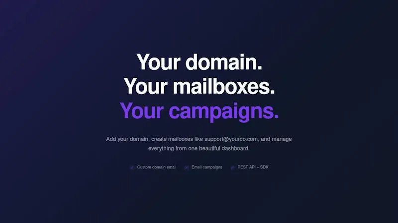 Mailmark screenshot 1 (video preview)