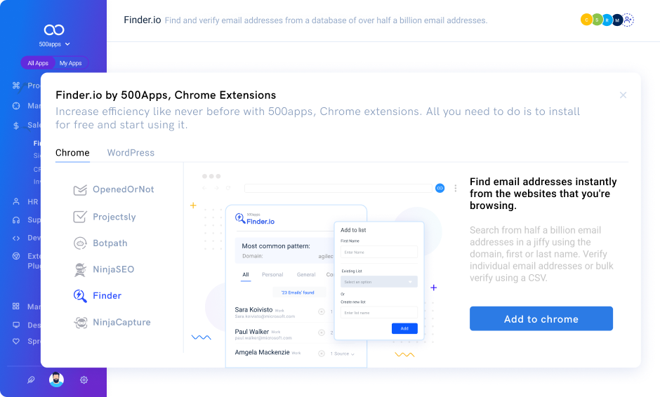 Finder.io by 500apps gallery image