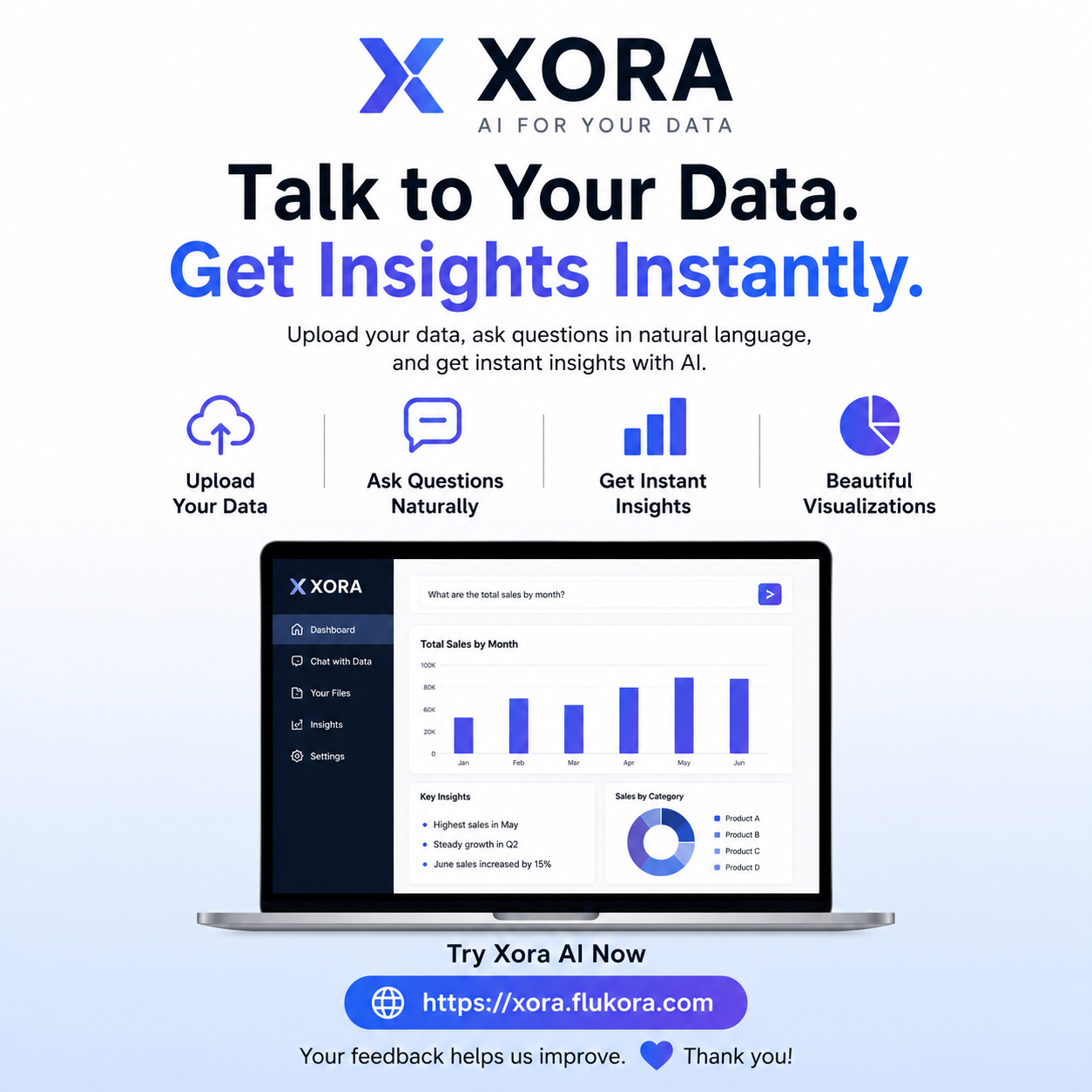 Xora AI – Data Analytics Assistant gallery image