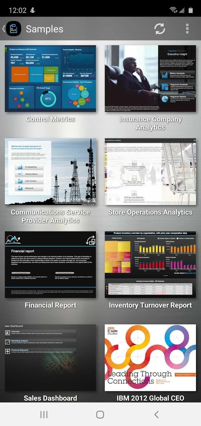 IBM Cognos Analytics gallery image