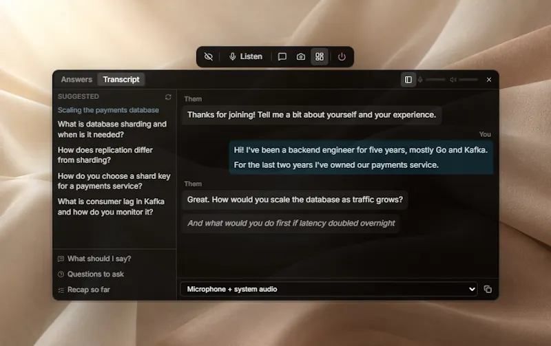 Meetingly screenshot 2