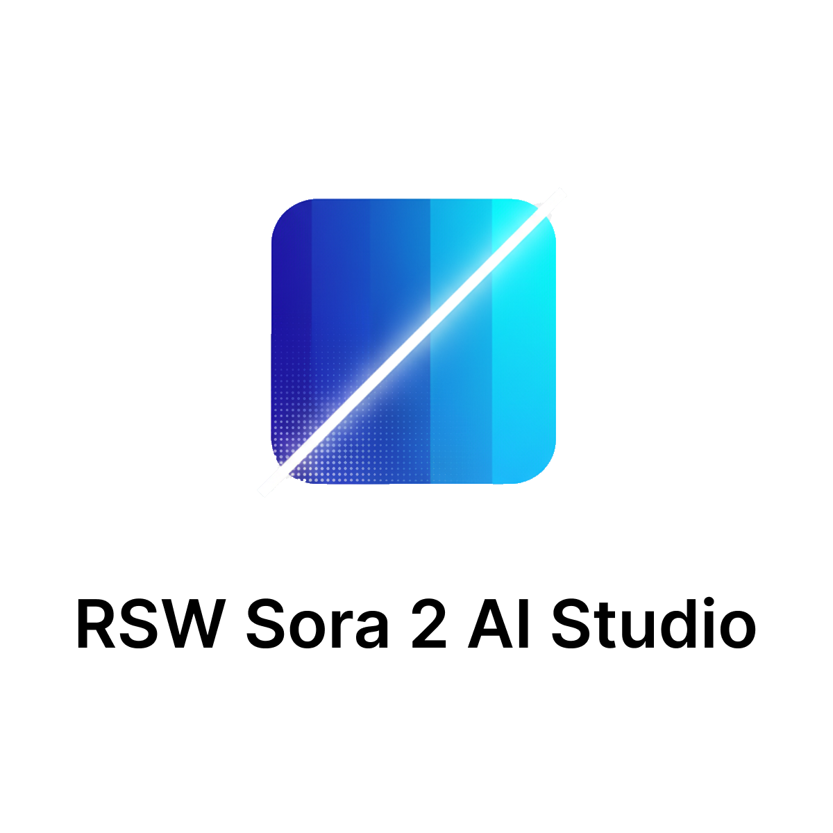 RSW Sora 2 AI Studio - Product Hunt launch logo