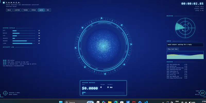 J.A.R.V.I.S screenshot 1