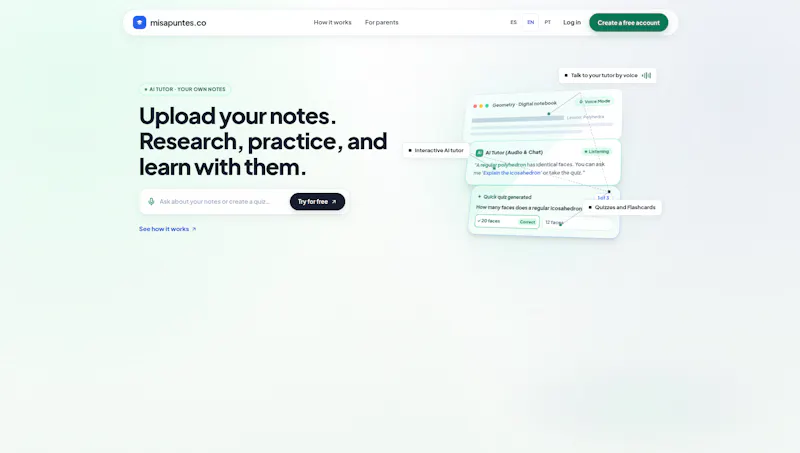 misapuntes.co screenshot 1
