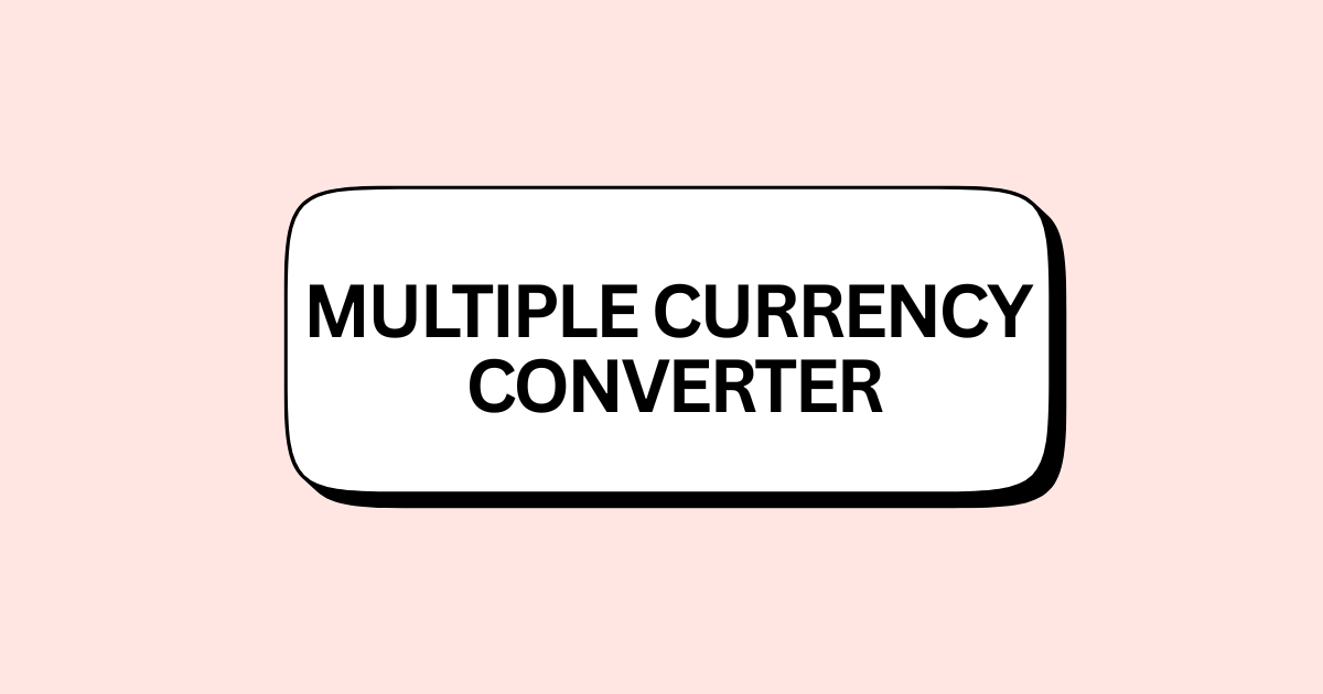 Multiple Currency Converter gallery image
