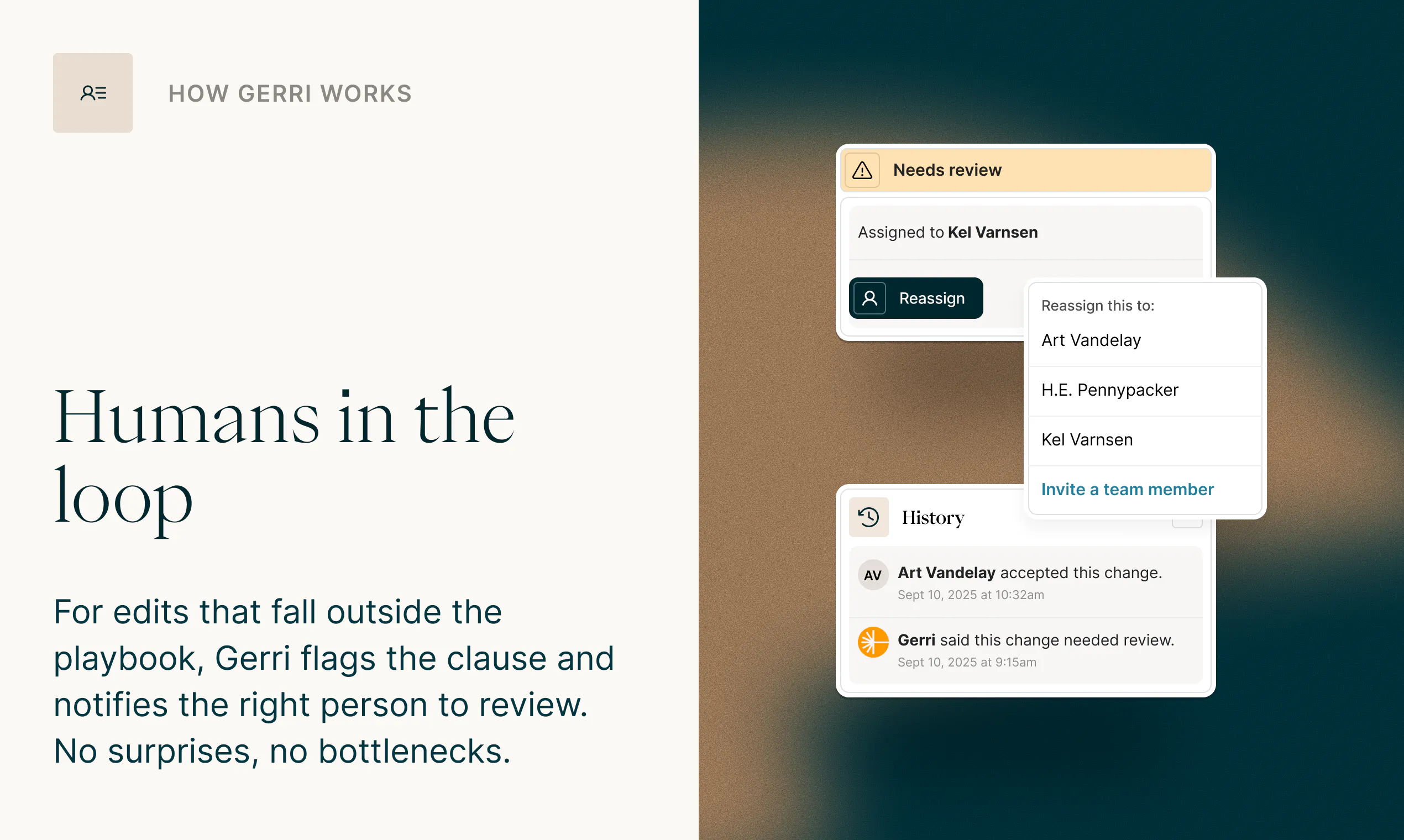 Gerri: Close contracts faster while controlling risk | Product Hunt