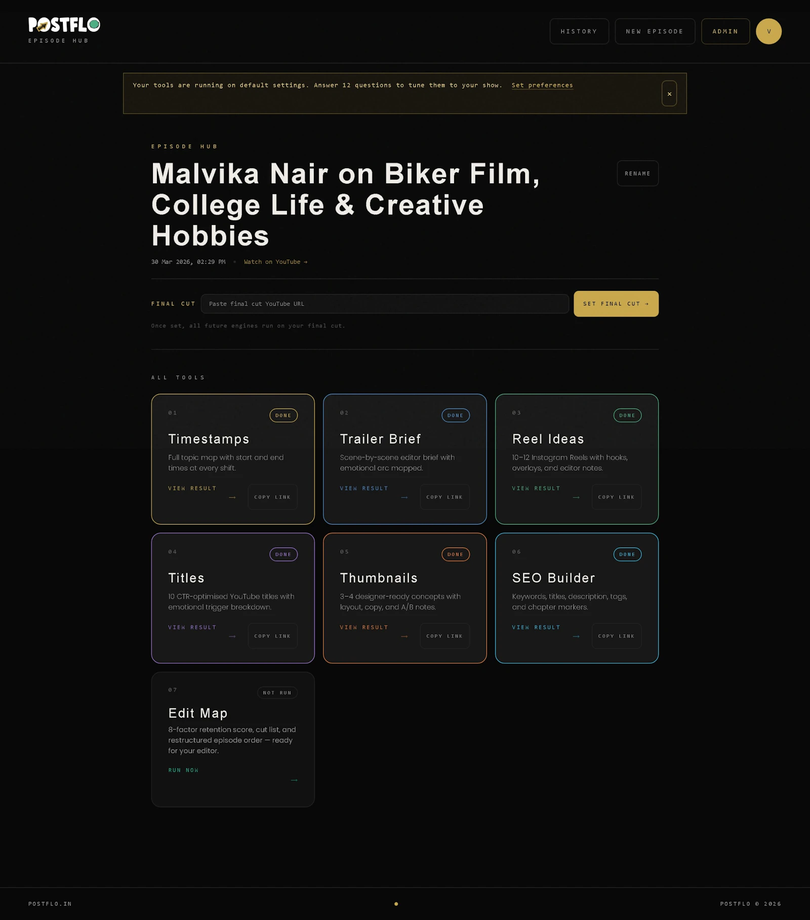 Postflo screenshot 3