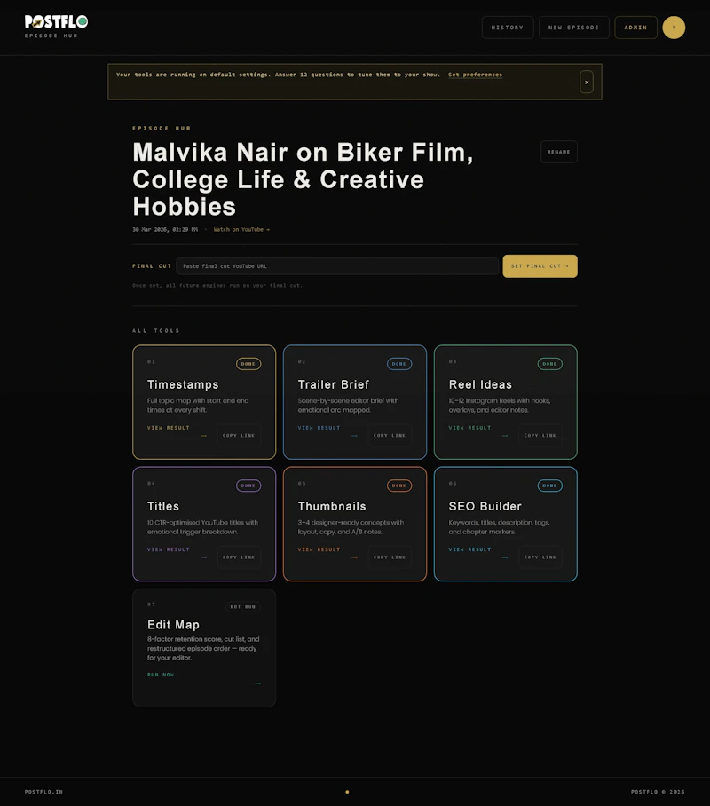 Postflo screenshot 3