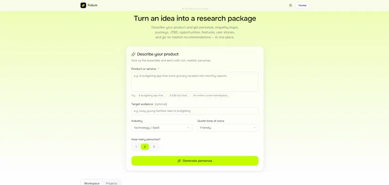 Folium AI screenshot 3