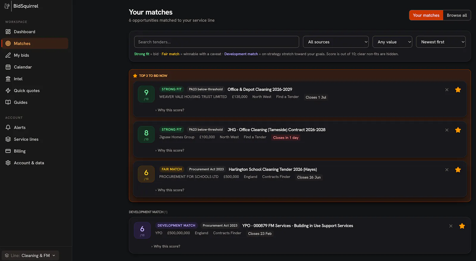 BidSquirrel screenshot 3