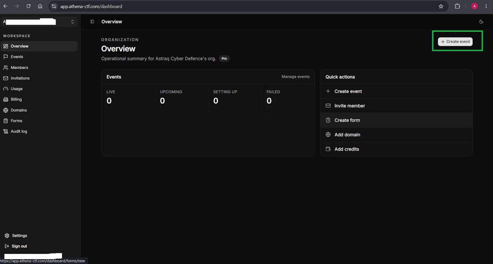 Athena  screenshot 1