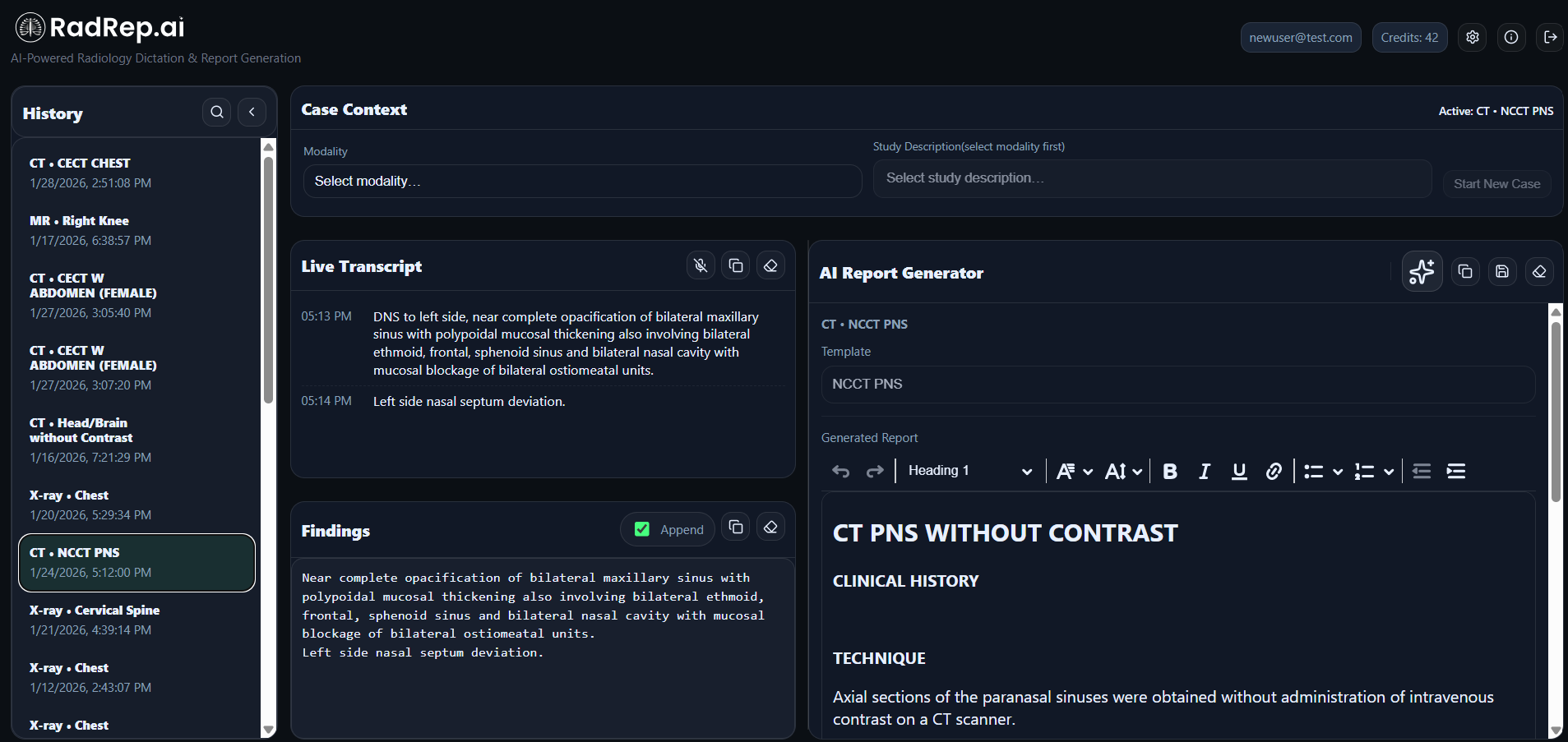 Radrep.ai - Screenshot 2 showing product features and functionality