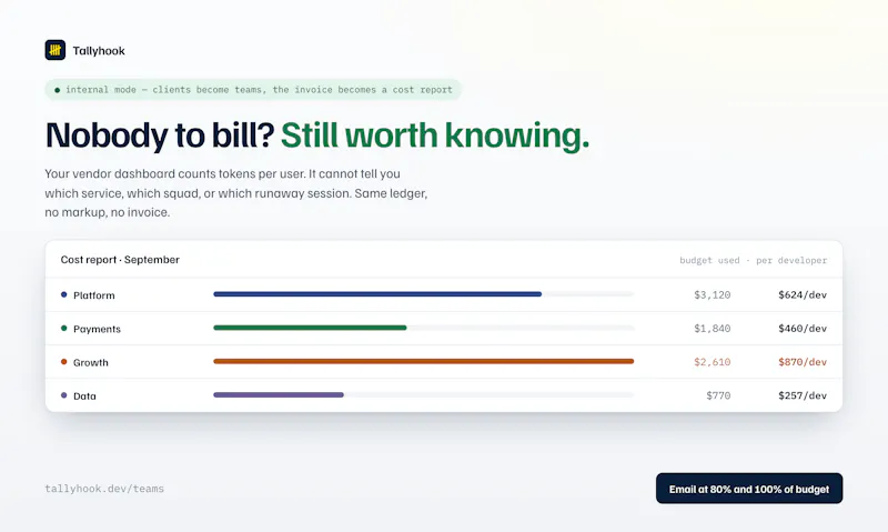 Tallyhook screenshot 3