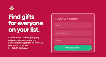 Elf Help gallery image