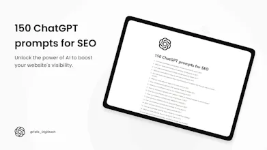 150 ChatGPT 4.0 SEO Prompts gallery image