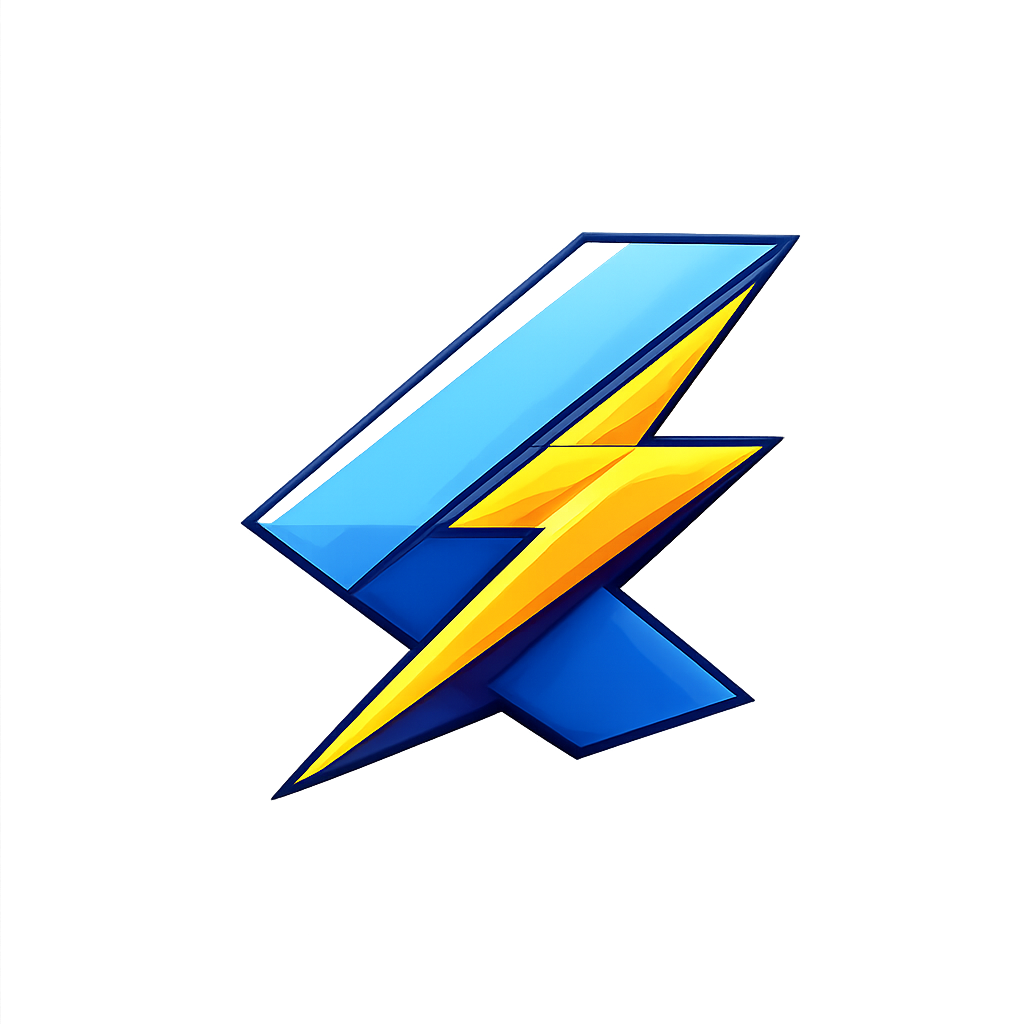 FlutterFast - Product Hunt launch logo and brand identity