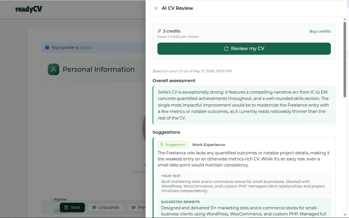 ReadyCV gallery image