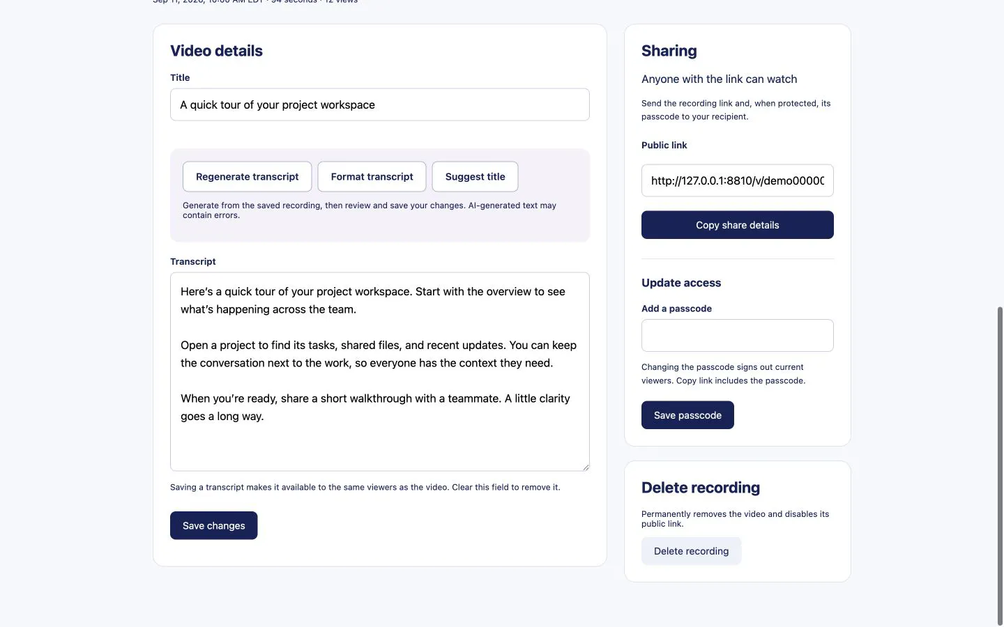 Showlet — Show a little. Explain a lot. screenshot