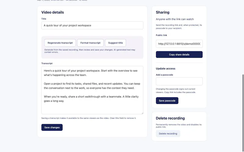 Showlet — Show a little. Explain a lot. screenshot 3