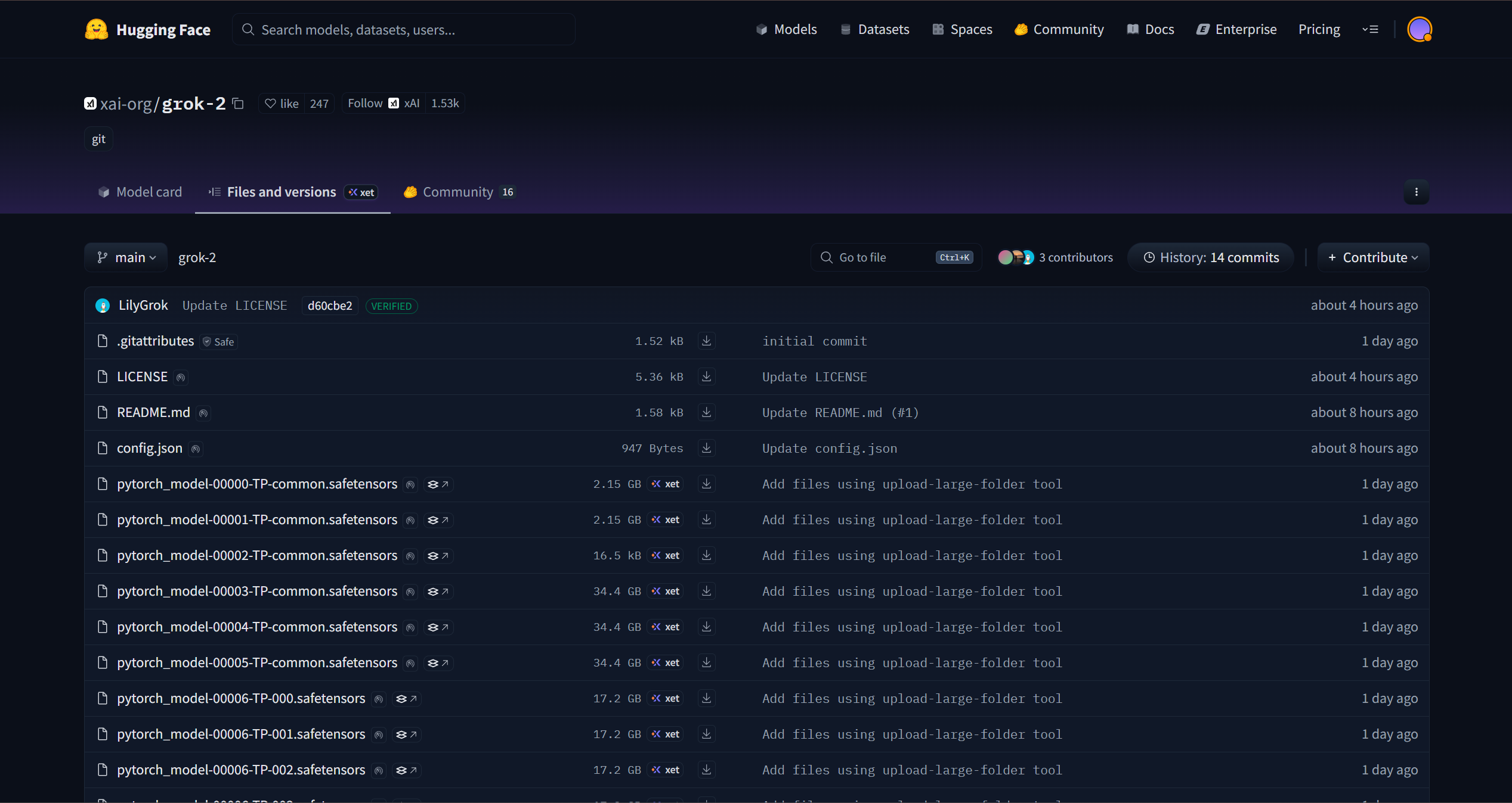 Média Grok 2.5 (US Ver.) - 2024 Meilleur modèle de XAI, maintenant open source. 2