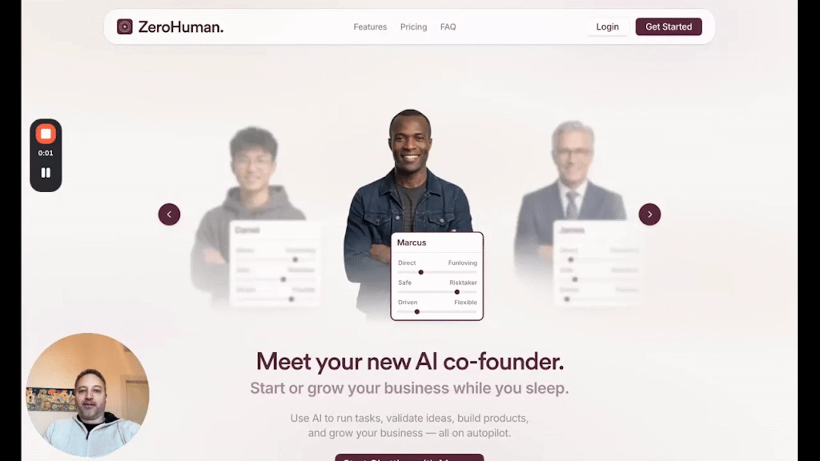 ZeroHuman. screenshot 1 (video preview)