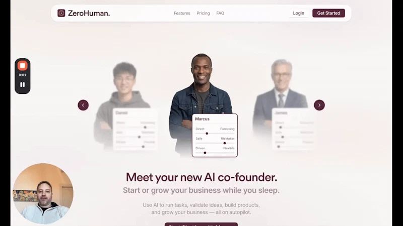 ZeroHuman. screenshot 1 (video preview)