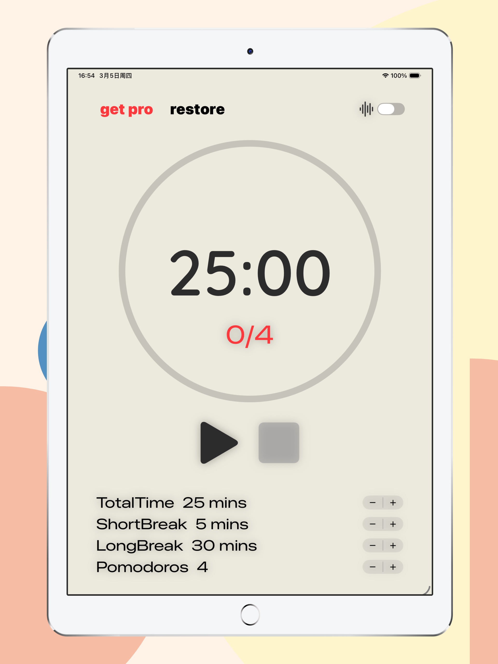 Focusing - Study Timer gallery image