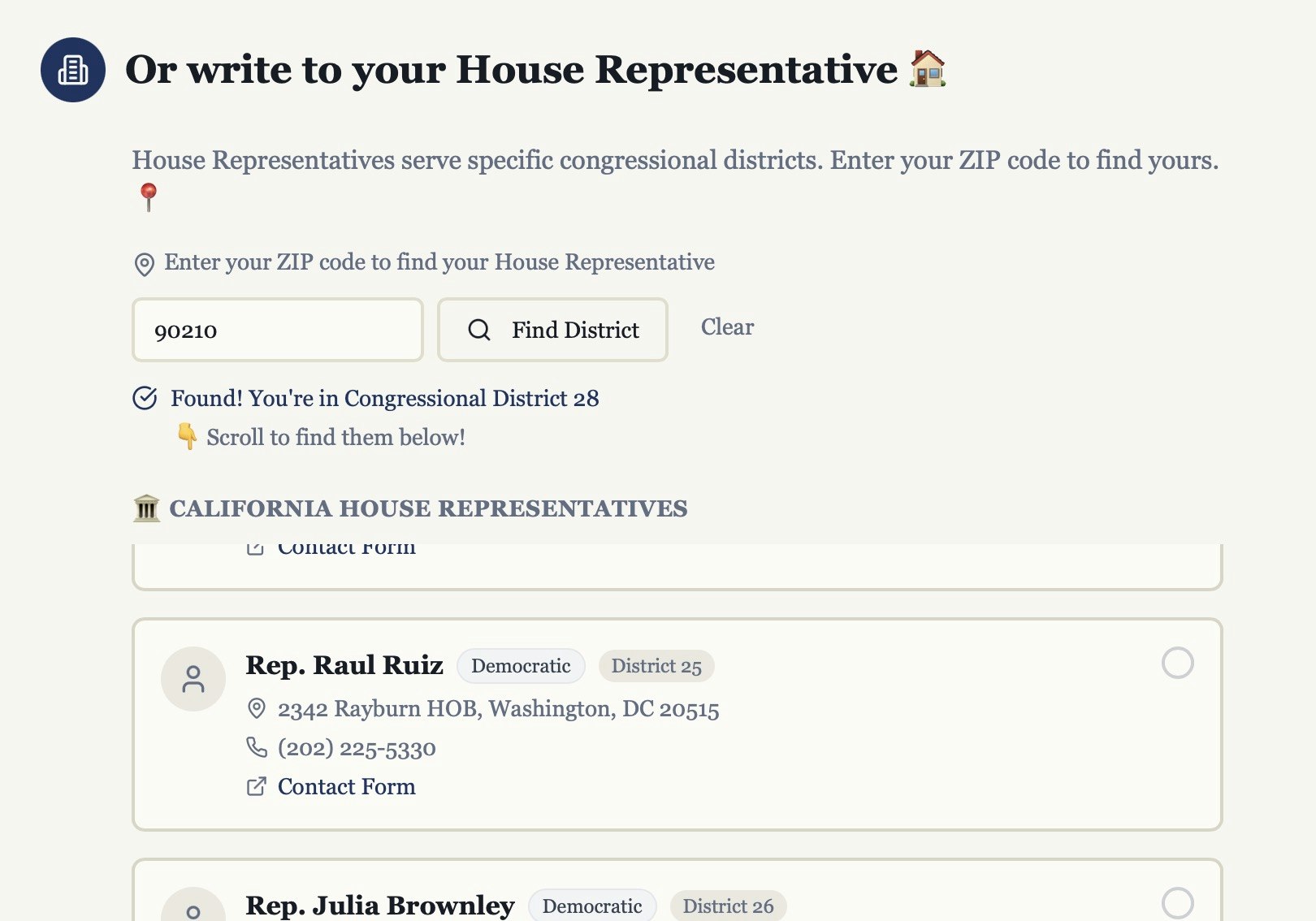 WriteCongress.com gallery image