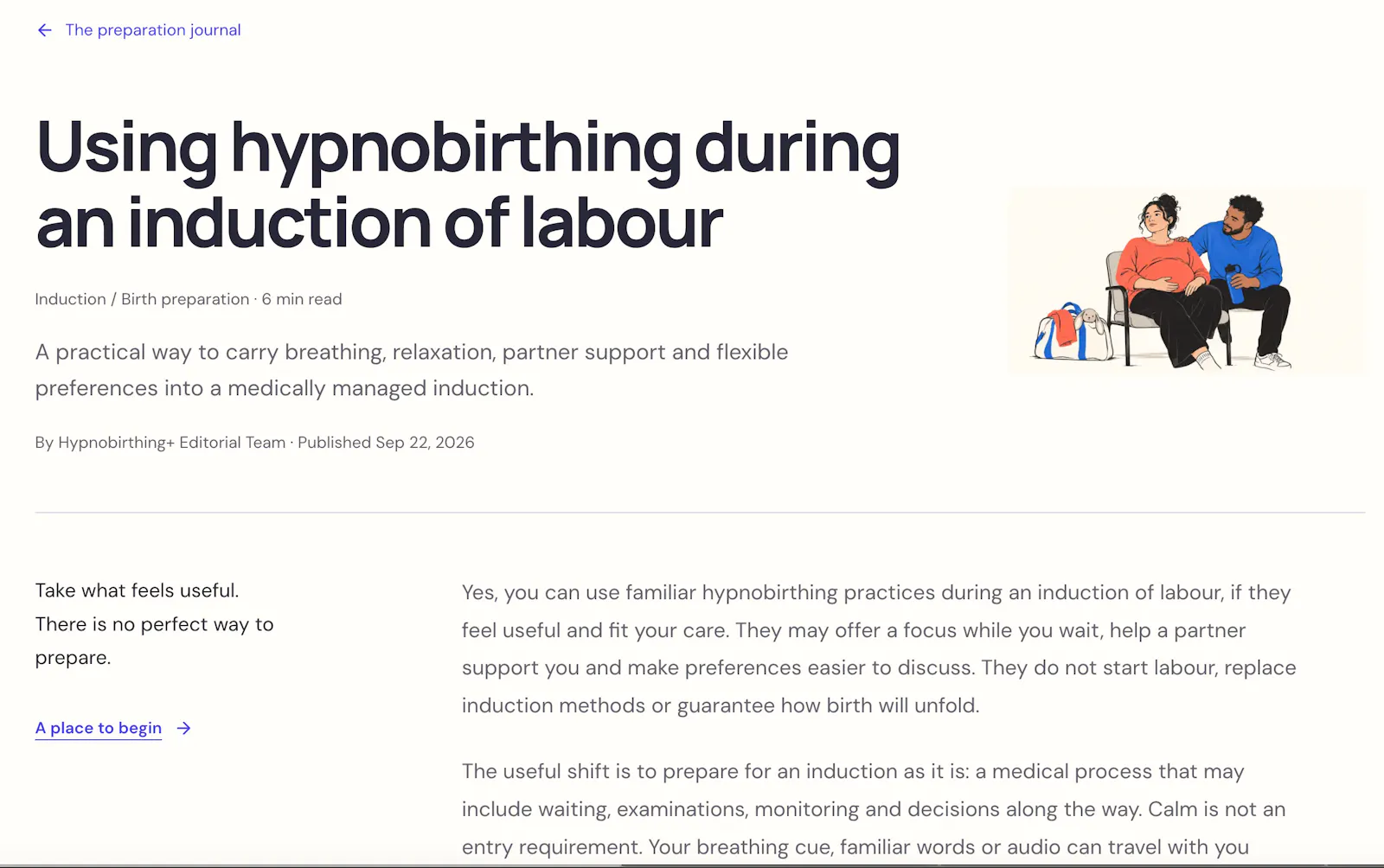 Hypnobirthing+ screenshot 5