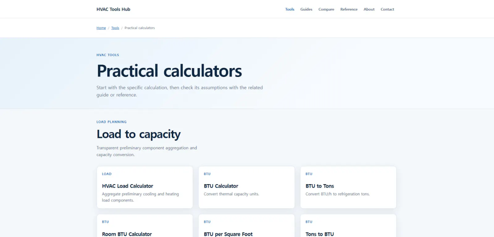 HVAC Tools Hub screenshot 2