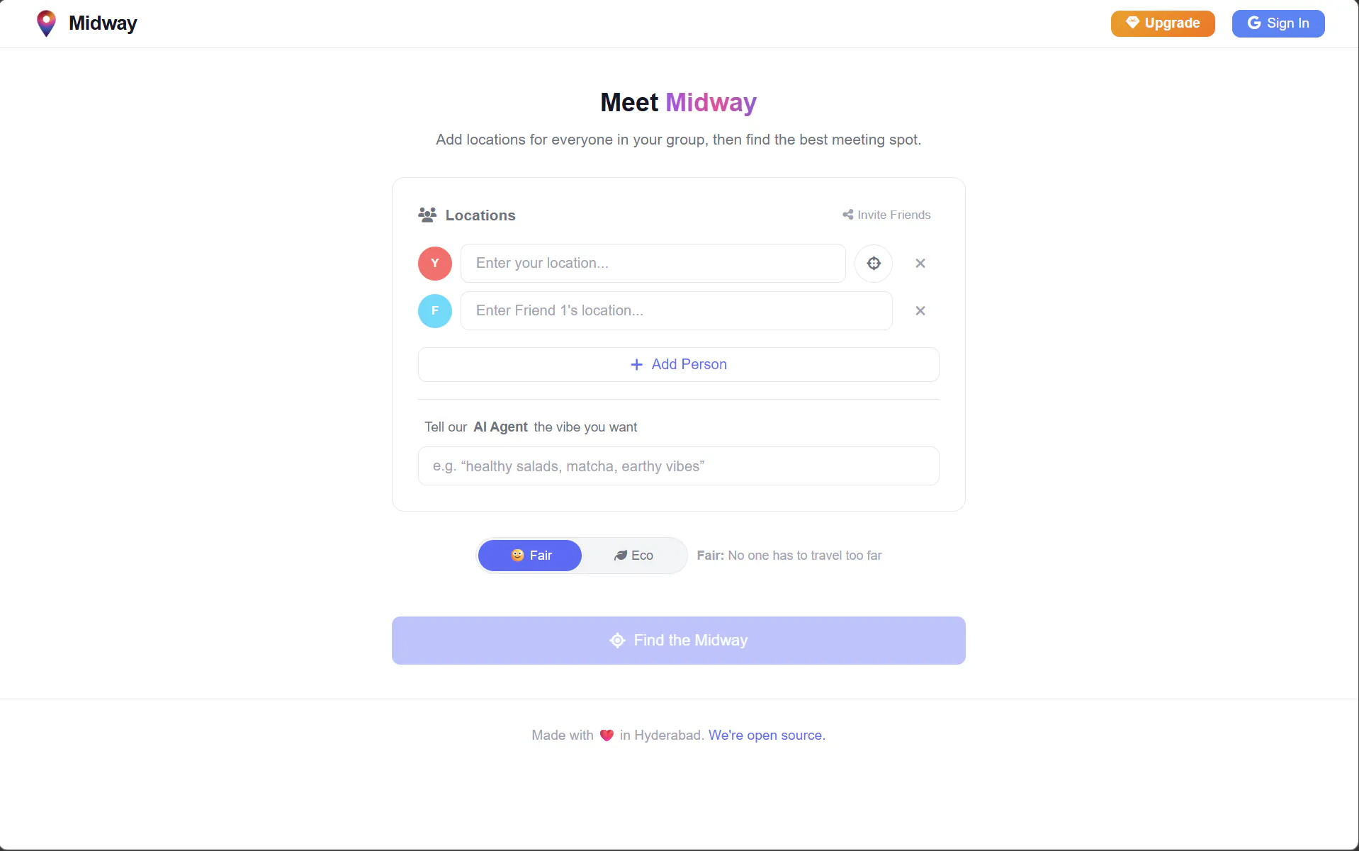 Midway 제품 배너