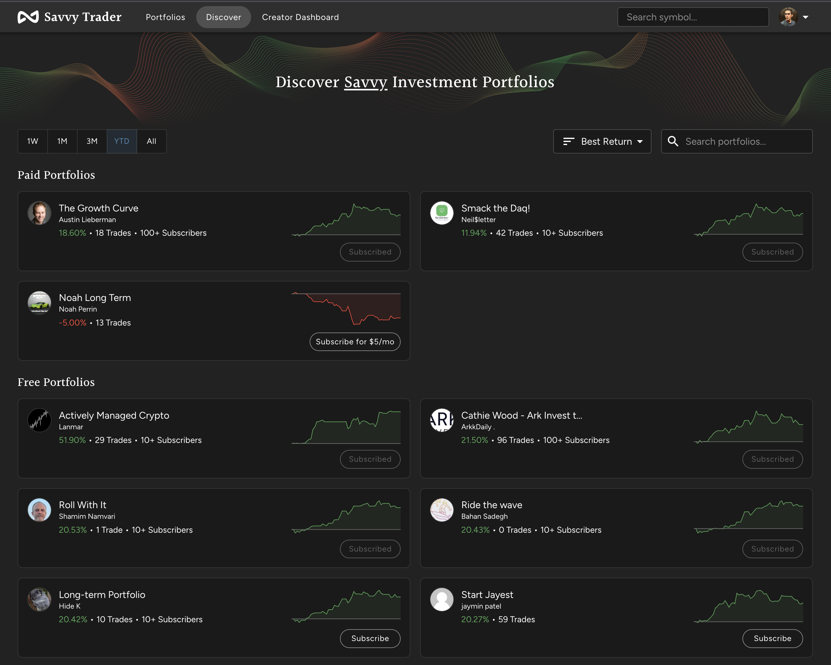 Savvy Trader media 2