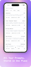Zhok: Organize AI Prompts in One App gallery image