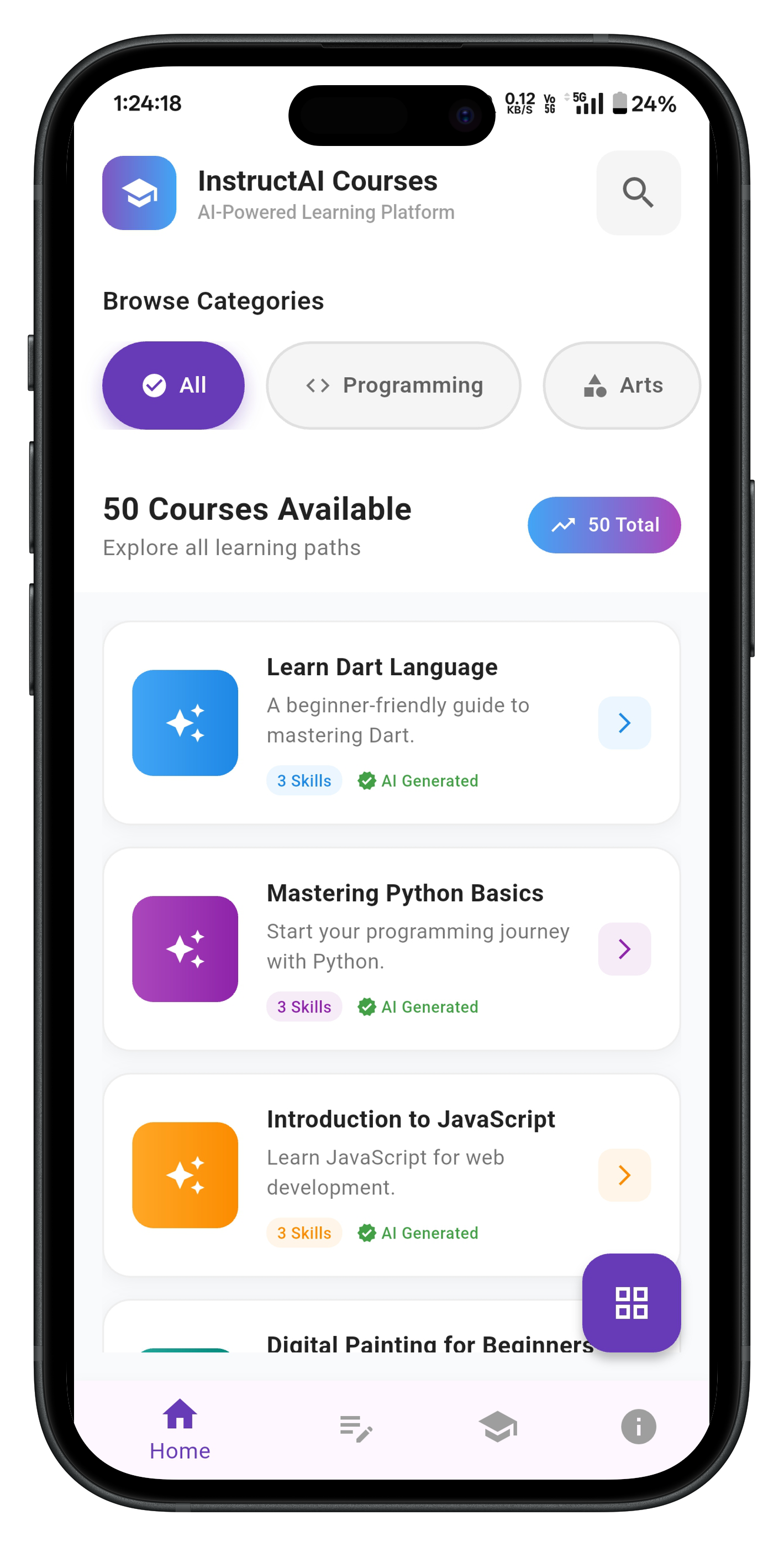 Média Instructai - Apprentissage IA gratuit, hors ligne et personnalisé pour tous 1