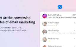 Convertfly Messenger Marketing media 2