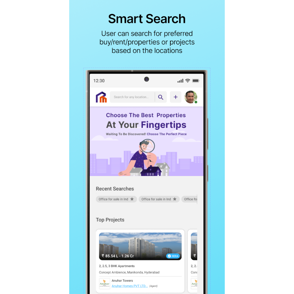 properties.market - Screenshot 5 showing product features and functionality