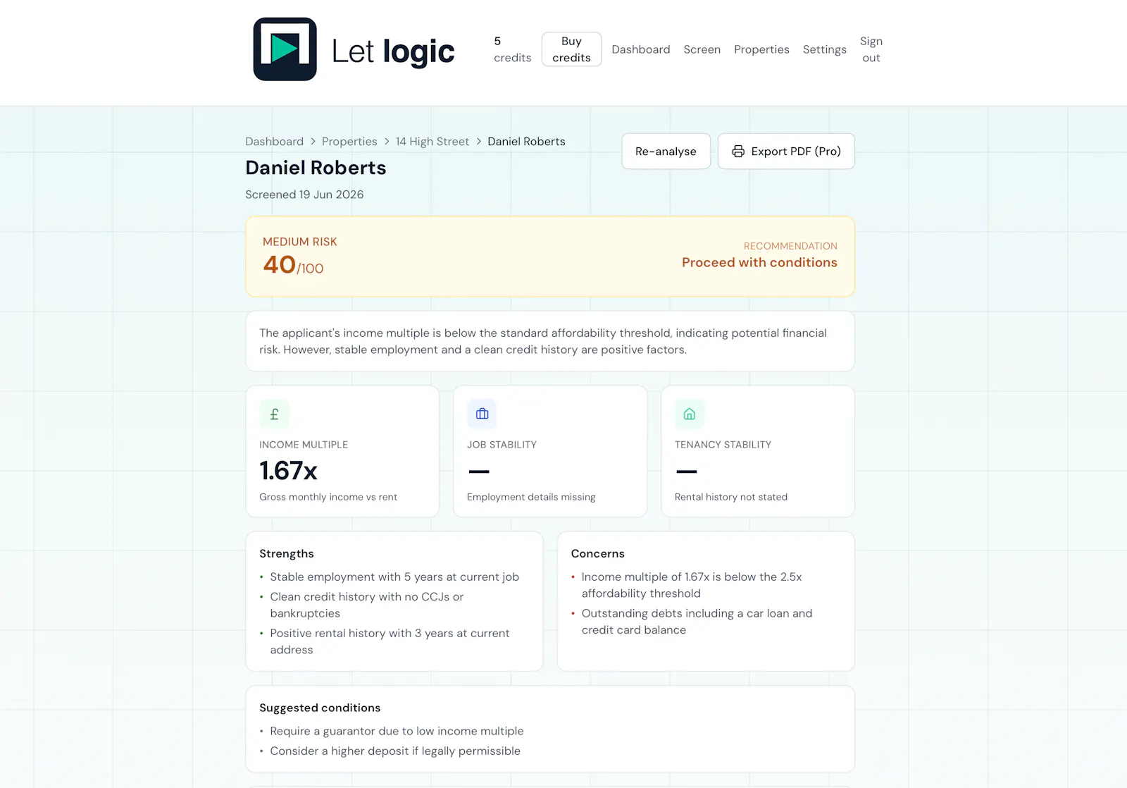 LetLogic screenshot 2