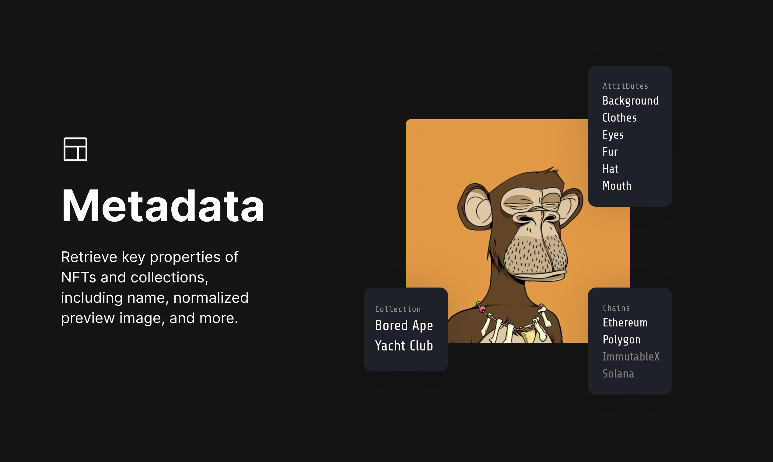 Rarify NFT Data API gallery image