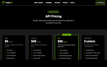 FreightAPIs gallery image