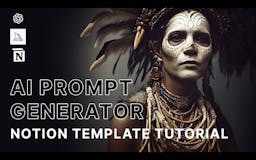 AI Prompt Generator - Notion Template media 1