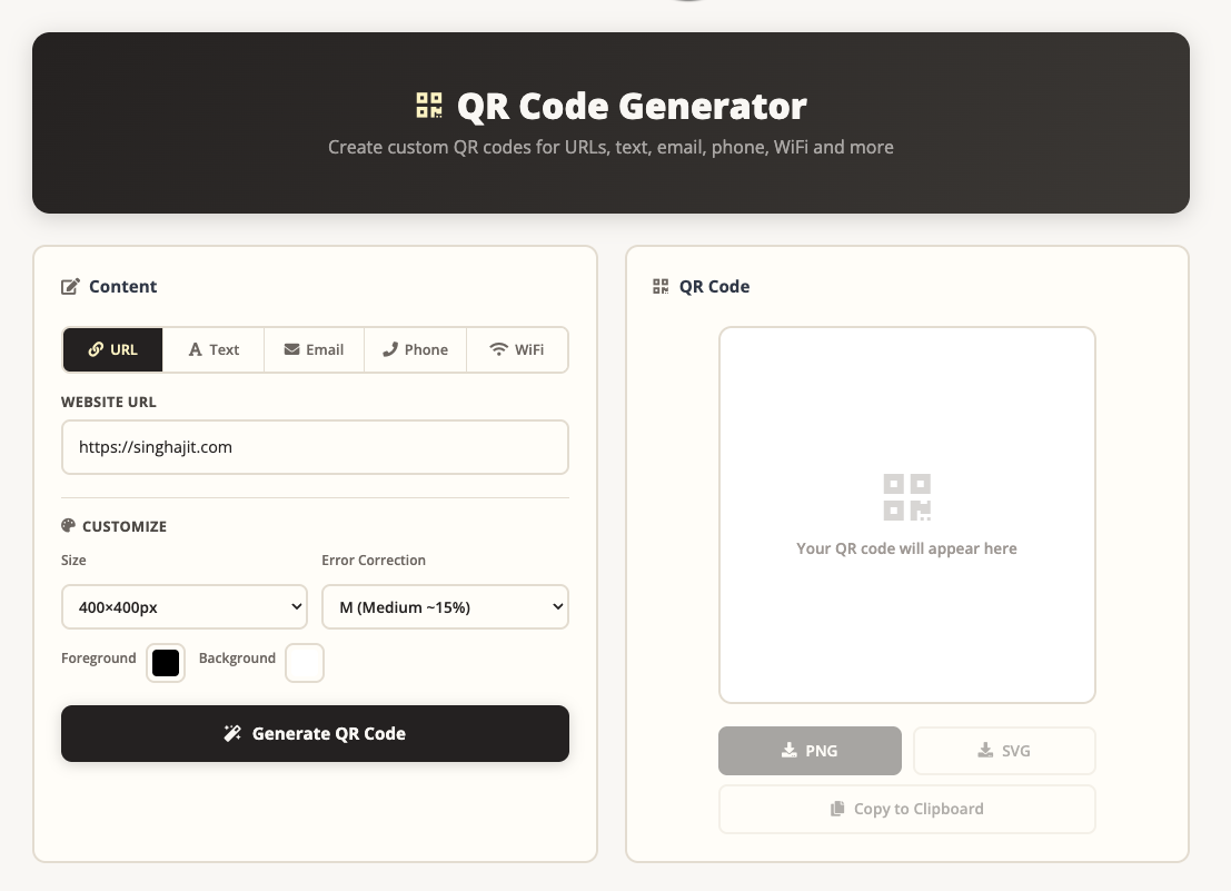 Free QR Code Generator  gallery image