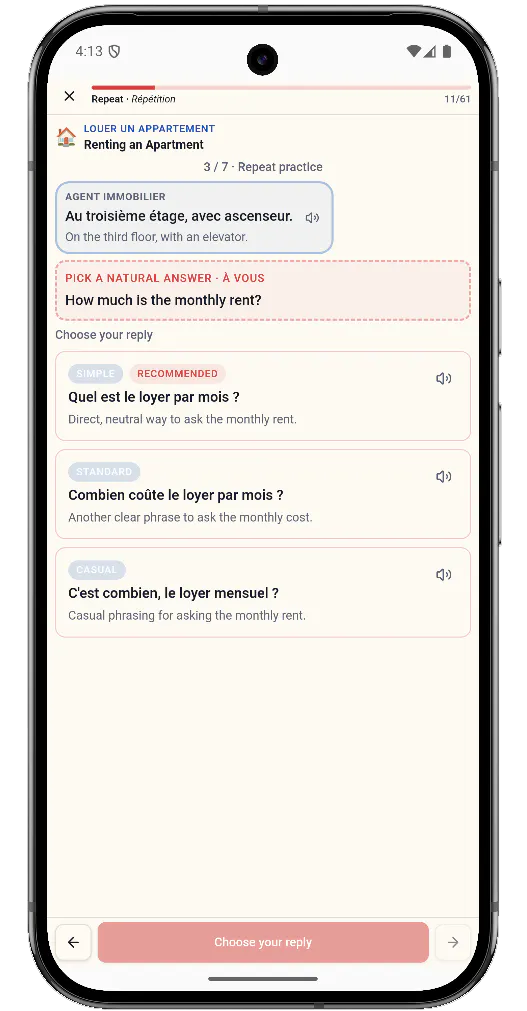 French Ready App gallery image