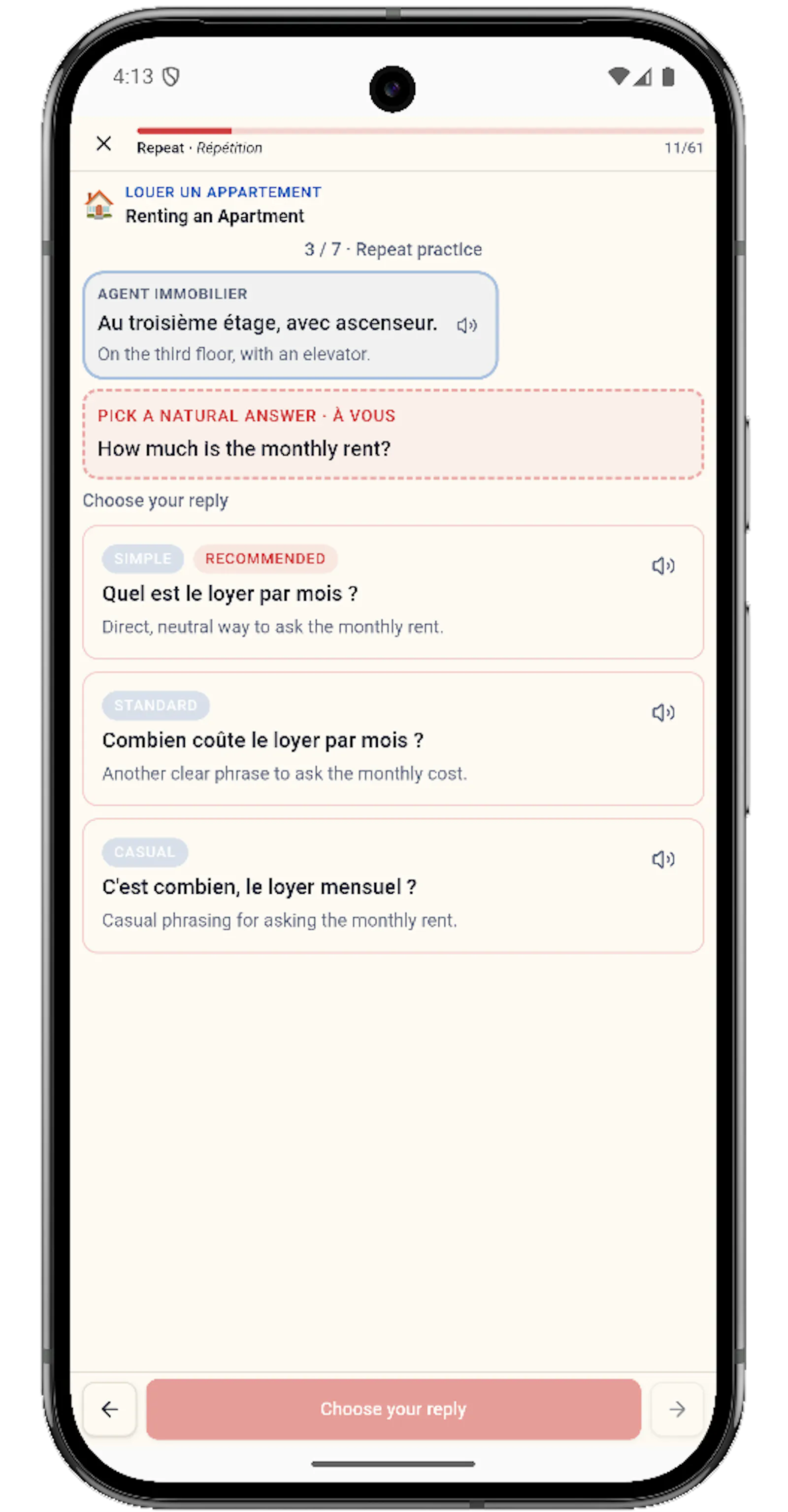 French Ready App screenshot 7