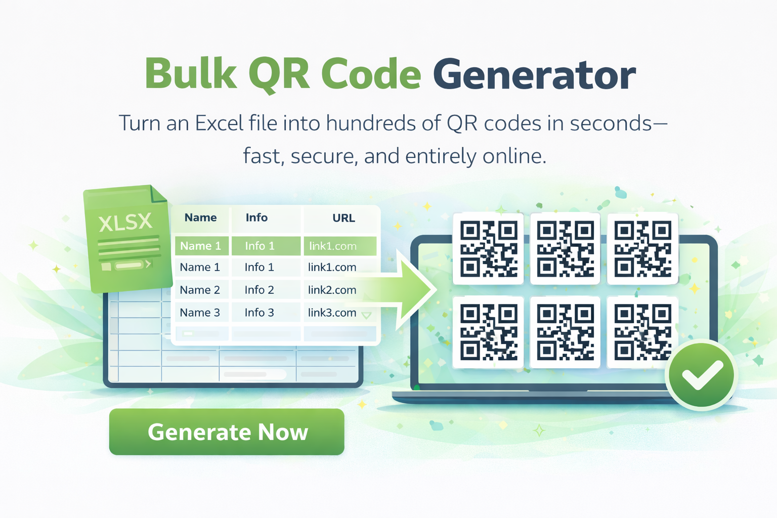 Bulk QR Code Generator gallery image