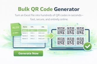 Bulk QR Code Generator gallery image