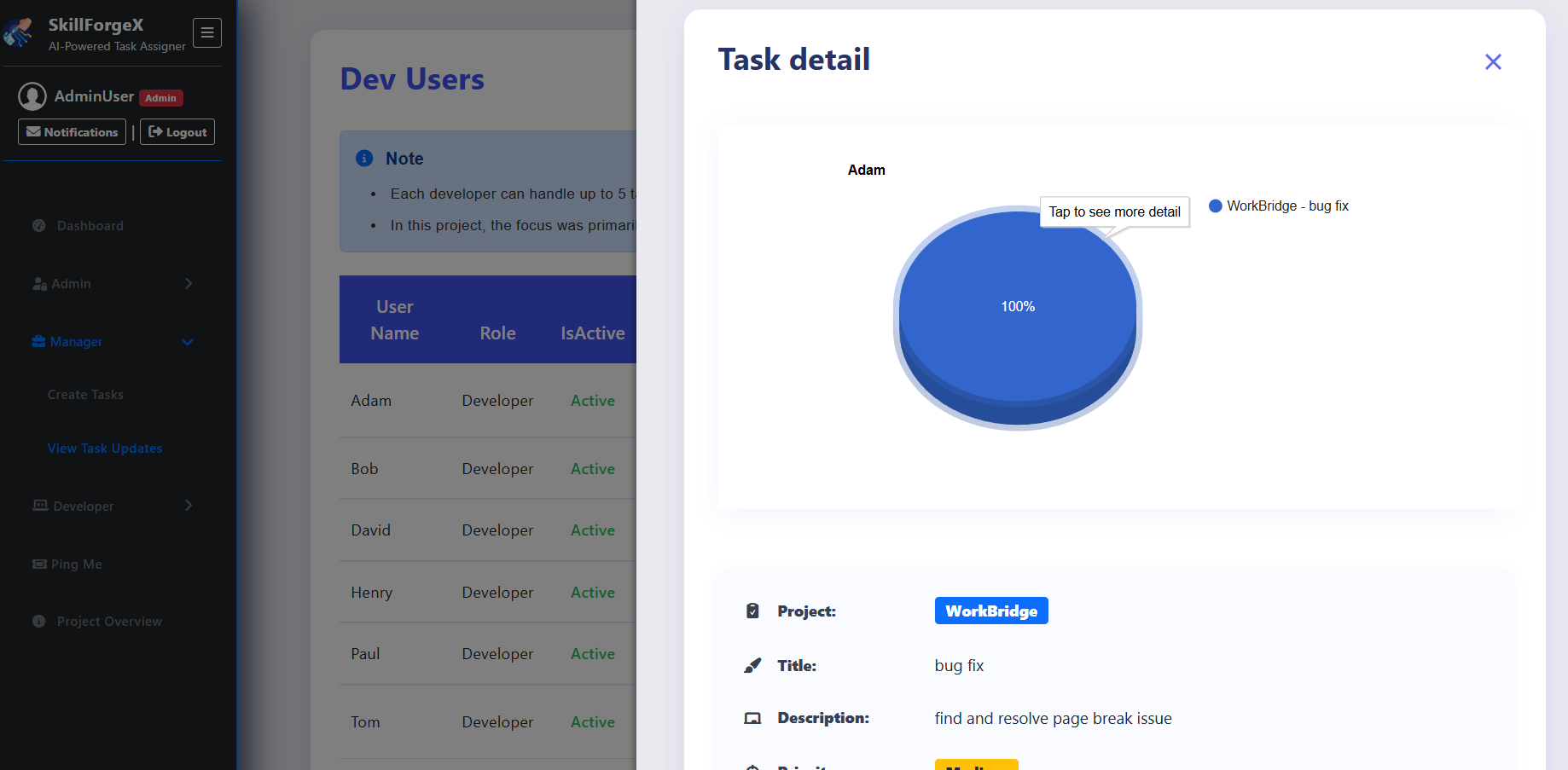SkillForgeX gallery image