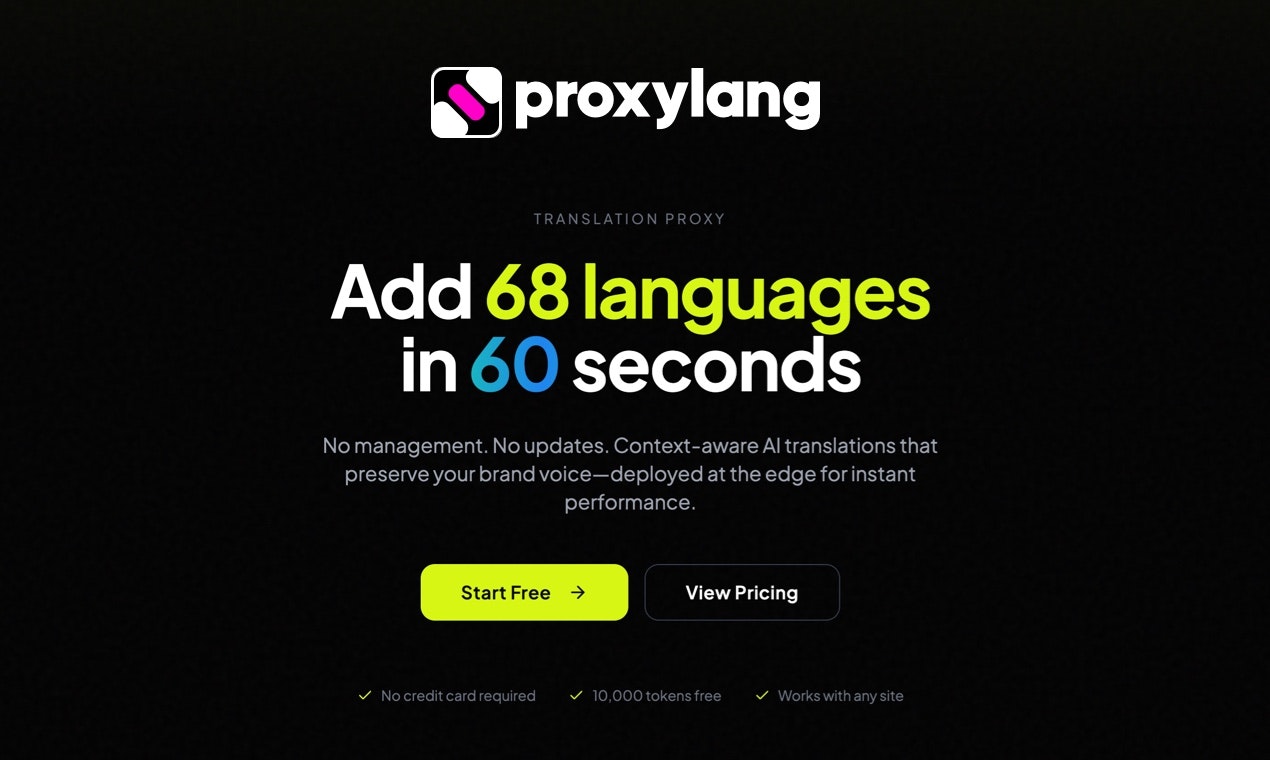 Proxylang gallery image